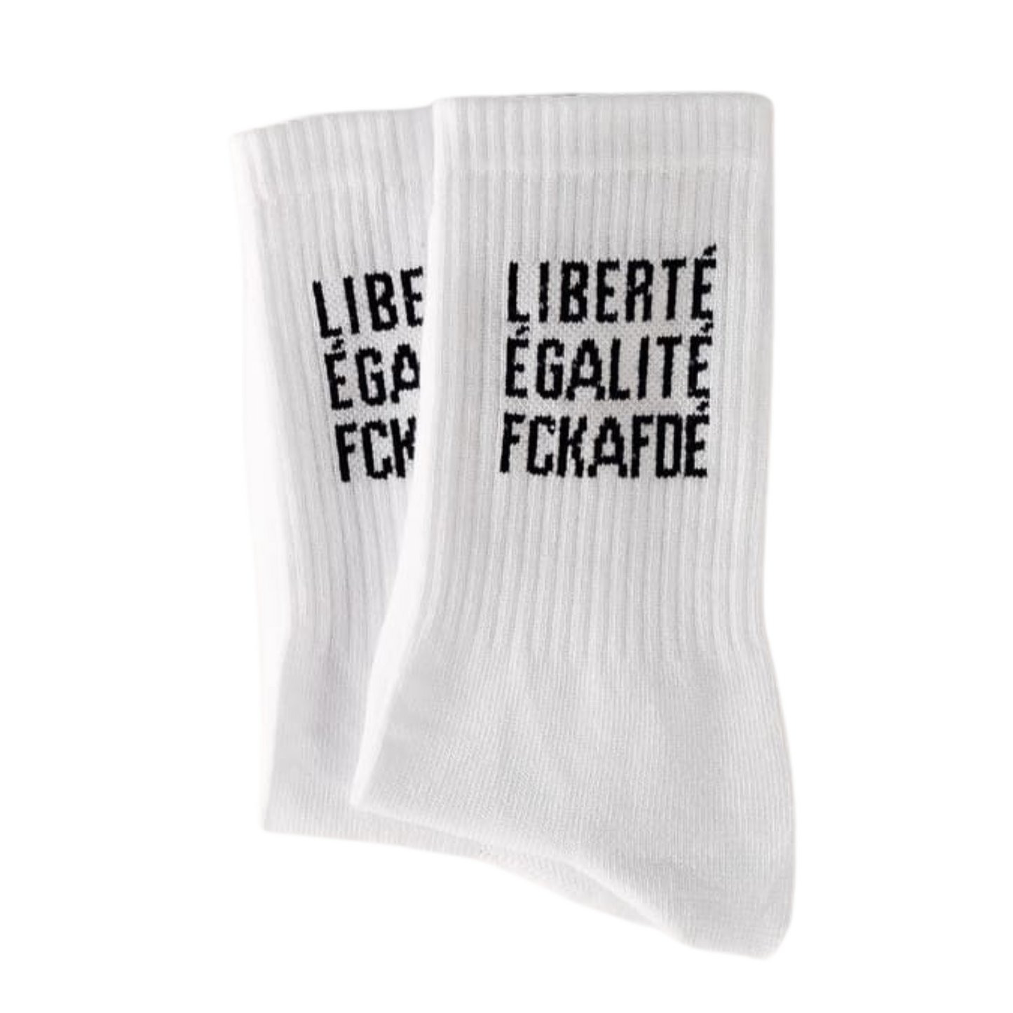 FCKAFDÉ Statement Socken - white