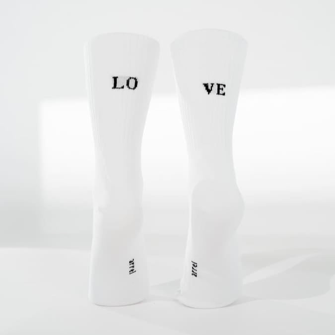 Love Statement Socken von arrel aus Bio-Baumwolle