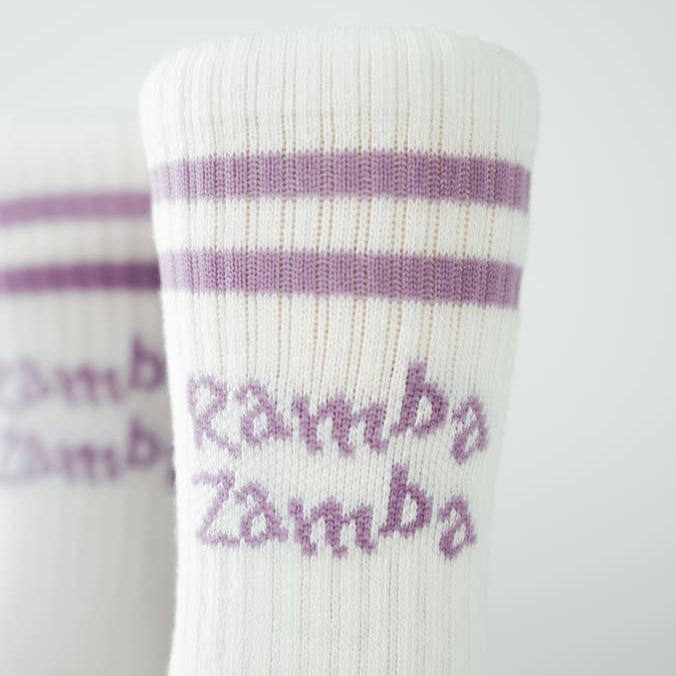 Ramba Zamba Kindersocken von arrel aus Bio-Baumwolle in Nahaufnahme
