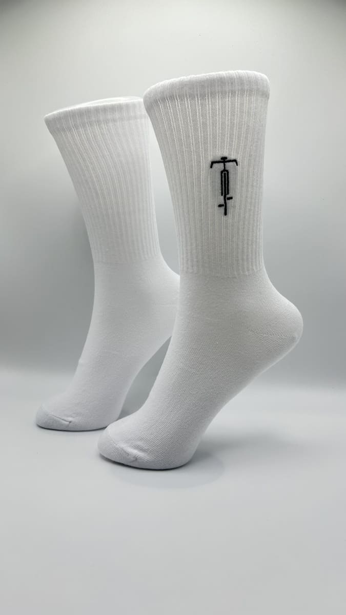 Fahrrad Socken von arrel am Modellfuß