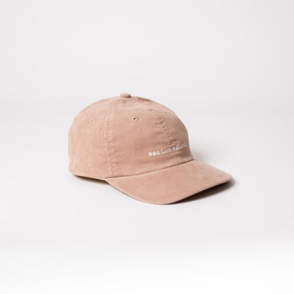 Dog Life Balance Cord Cap in Braun von der Seite fotografiert