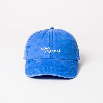 ciao ragazzi Dad Cap in vintage Blue von arrel