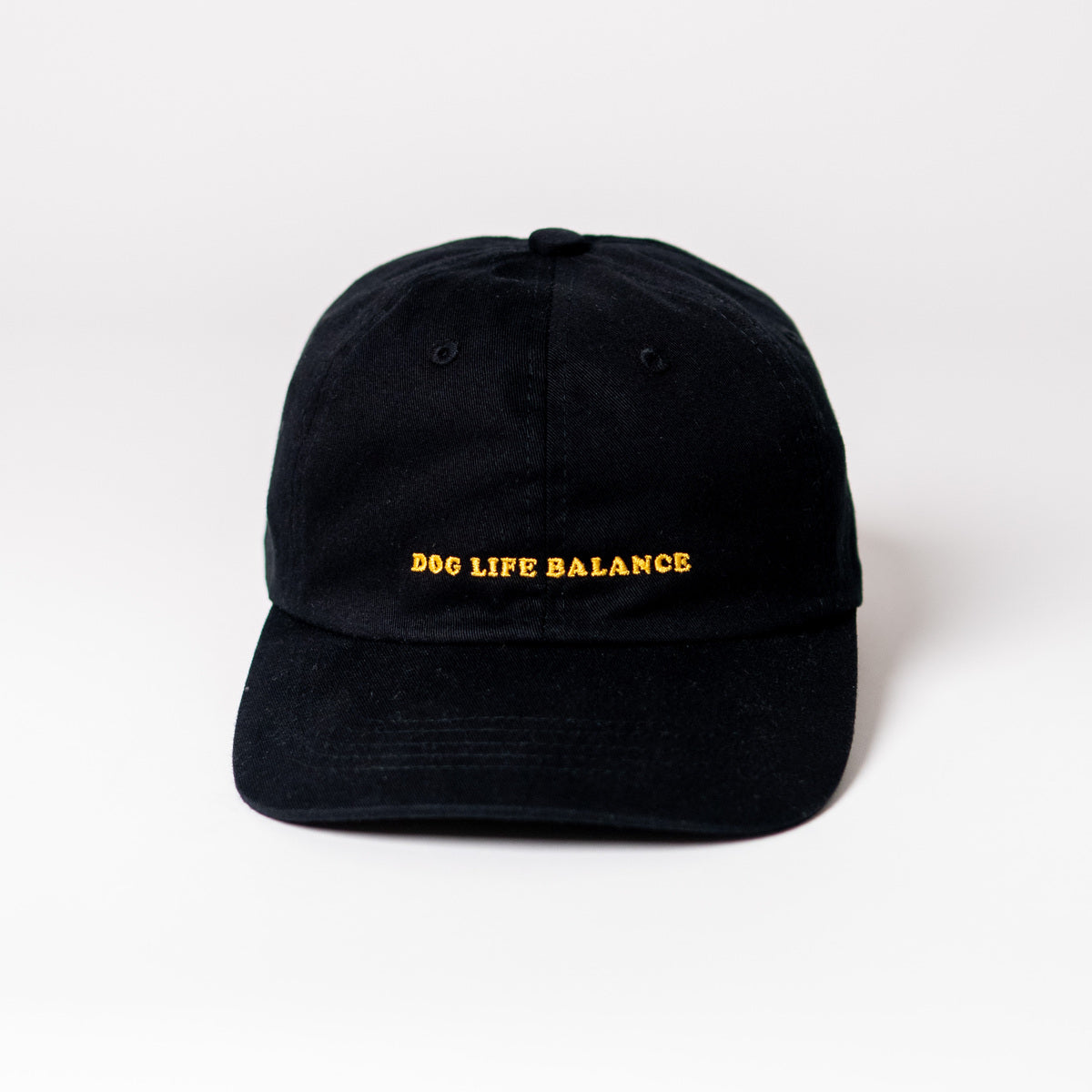 Dog Life Balance unisex dad cap in schwarz von arrel