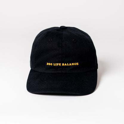 Dog Life Balance unisex dad cap in schwarz von arrel