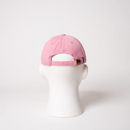 Verschluss der vintage pinken famos dad cap von arrel 