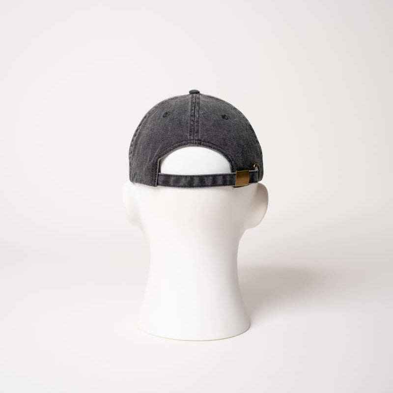 Verschluss der peace please Cap in vintage schwarz