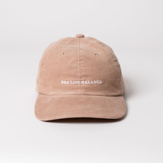 Dog Life Balance Organic Cord Cap in braun von arrel