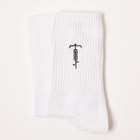 weiße bike Socken von arrel