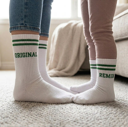Original Remix Socken Bundle für Eltern und Kinder