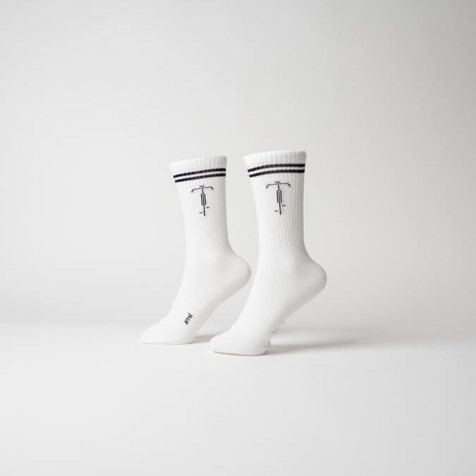 Fahrrad Socken von arrel am Modelfuß