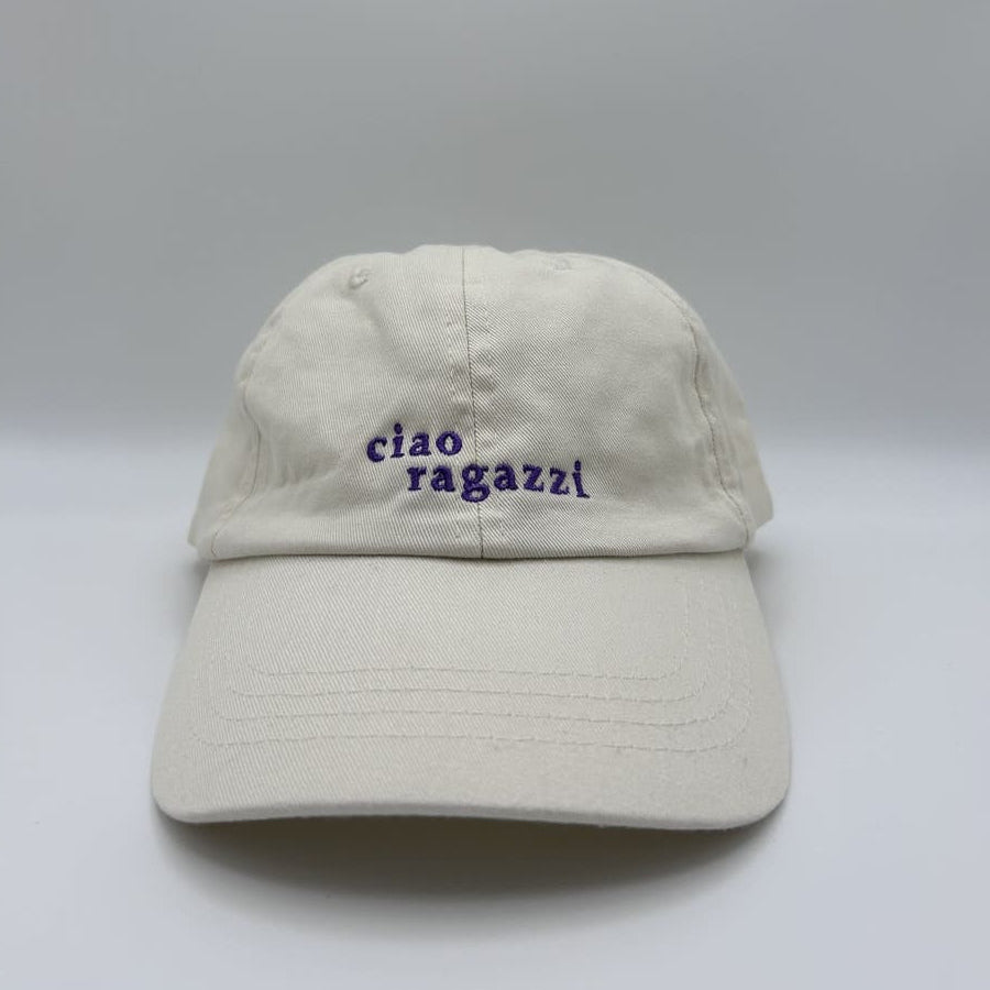 ciao ragazzi low profile cap beige und Lavendel