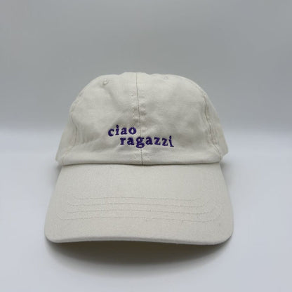 ciao ragazzi low profile cap beige und Lavendel